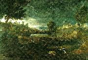 Nicolas Poussin landscape with pyramus and thisbe oil on canvas